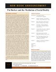 Pat Barker and the Mediation of Social Reality